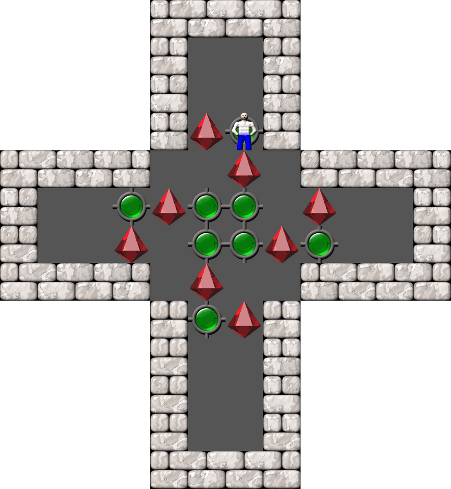 Sokoban Richard Weston Collection level 10